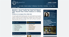 Desktop Screenshot of lifepracticebrighton.co.uk